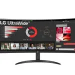 LG 34WR50QK-B Ultrawide VA HDR Curved Monitor 34" QHD 3440x1440 με Χρόνο Απόκρισης 5ms GTG
