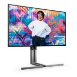 AOC U27U3CV IPS HDR Monitor 27" 4K 3840x2160 με Χρόνο Απόκρισης 4ms GTG