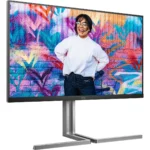 AOC U32U3CV IPS HDR Monitor 32" 4K 3840x2160 με Χρόνο Απόκρισης 4ms GTG