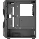 Aerocool Volcan Gaming Midi Tower Κουτί Υπολογιστή με RGB Φωτισμό Μαύρο