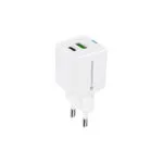 Conceptronic Φορτιστής Χωρίς Καλώδιο με Θύρα USB-A και Θύρα USB-C 20W Power Delivery / Quick Charge 3.0 Λευκός (ALTHEA15W)