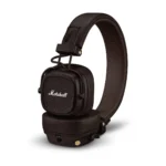 Marshall Major V Ασύρματα / Ενσύρματα On Ear Ακουστικά με 100 ώρες Λειτουργίας και Quick Charge Καφέ