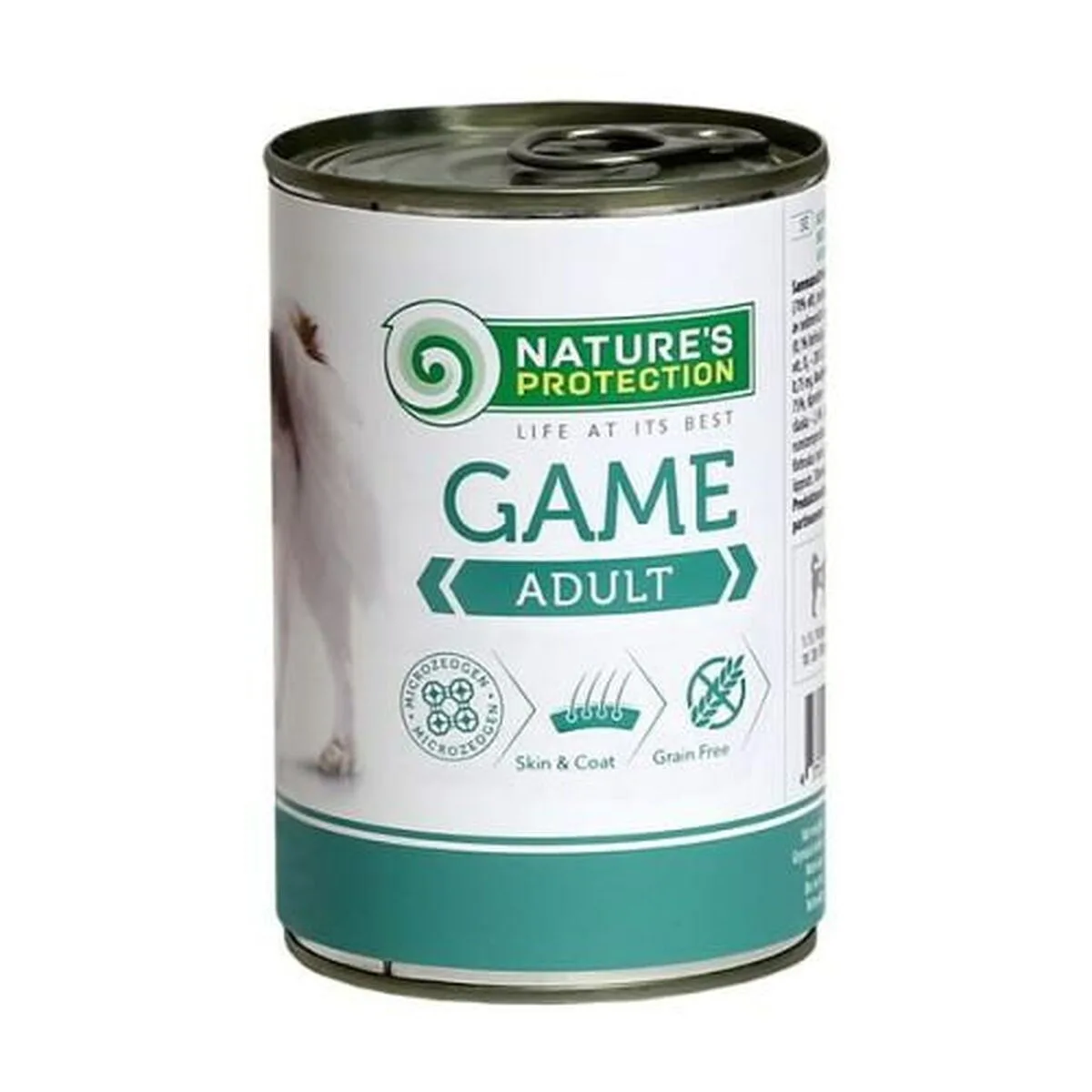 20241009164009_82a76d58 Nature's Protection Υγρή Τροφή Σκύλων σε Κονσέρβα με Ελάφι χωρίς Σιτηρά & Γλουτένη 400gr - Image 1