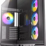 Antec C7 ARGB Gaming Midi Tower Κουτί Υπολογιστή με Πλαϊνό Παράθυρο Μαύρο