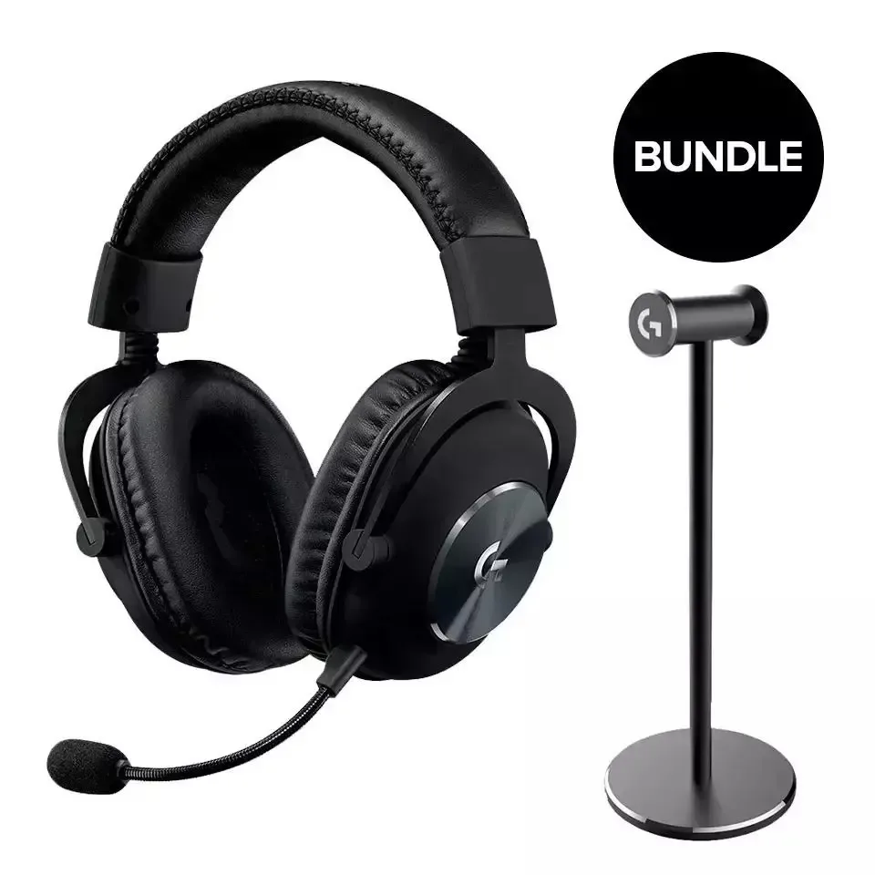 Logitech G Pro X & Premium Headset Stand Over Ear Gaming Headset με σύνδεση USB / 3.5mm - Image 1