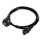 Savio Elmak Schuko - IEC C13 Cable 1.2m Μαύρο CL-89