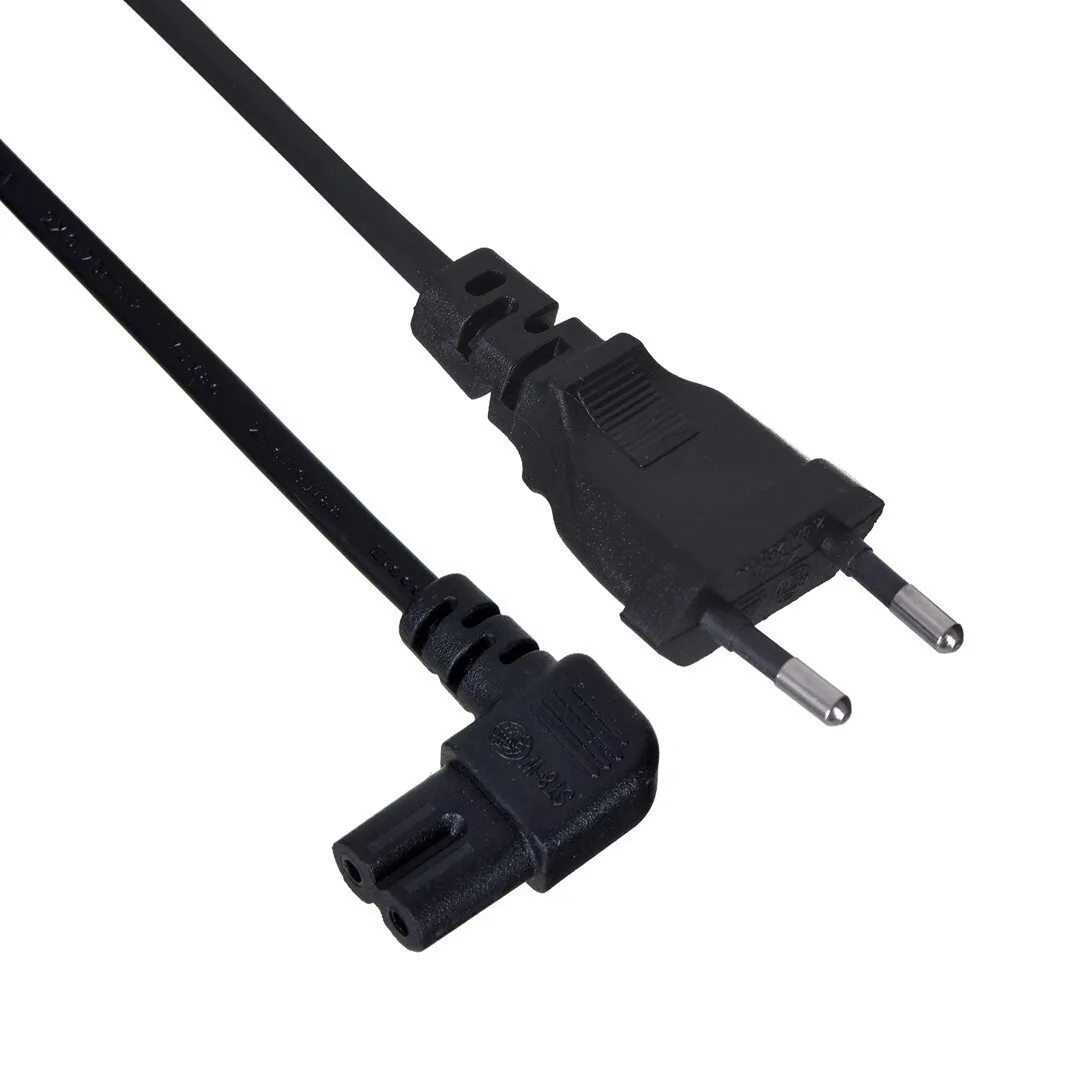 20241010144146_ae6b1054 Savio IEC C7 - Euro Cable 3m Μαύρο CL-144 - Image 1