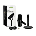 Shure MV7+ Σετ Δυναμικό Μικρόφωνο XLR / USB Clip On για Φωνητικά Bundle
