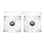Thermaltake CT140 Reverse Case Fan με ARGB Φωτισμό και Σύνδεση 3-Pin / 4-Pin PWM 2τμχ Λευκό