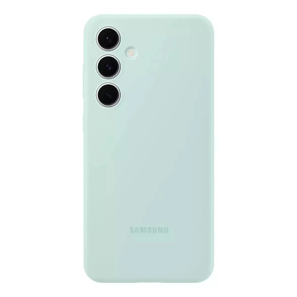 Samsung Back Cover Σιλικόνης Mint (Galaxy S24 FE) EF-PS721CMEGWW - Image 1