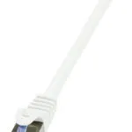 LogiLink S/FTP Cat.6a Καλώδιο Δικτύου Ethernet 10m Λευκό 1τμχ CQ4091S