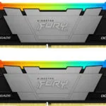 Kingston FURY Renegade RGB DDR4 16GB RAM με 2x8GB Modules και Ταχύτητα 4266 για Desktop KF442C19RB2AK2/16