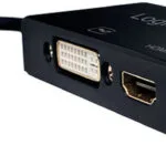 LogiLink Μετατροπέας DisplayPort male σε DVI-D / HDMI / VGA female 1τμχ CV0109