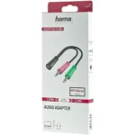 HAMA Μετατροπέας 3.5mm 2x male σε 3.5mm female 1τμχ 00200351