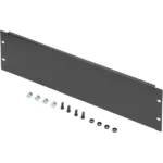 Digitus Κάλυμμα Πάνελ για Rack 19" Μαύρο BPN-03-SW