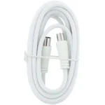 HAMA Καλώδιο Κεραίας Coax male - Coax female Λευκό 3m (00205046)