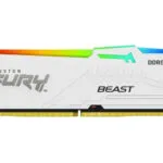 Kingston Fury Beast RGB DDR5 32GB RAM με 2x16GB Modules και Ταχύτητα 6000 για Desktop KF560C36BWE2AK2-32