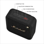 Marshall Willen II Αδιάβροχο Ηχείο Bluetooth 10W με Διάρκεια Μπαταρίας έως 17 ώρες Μαύρο