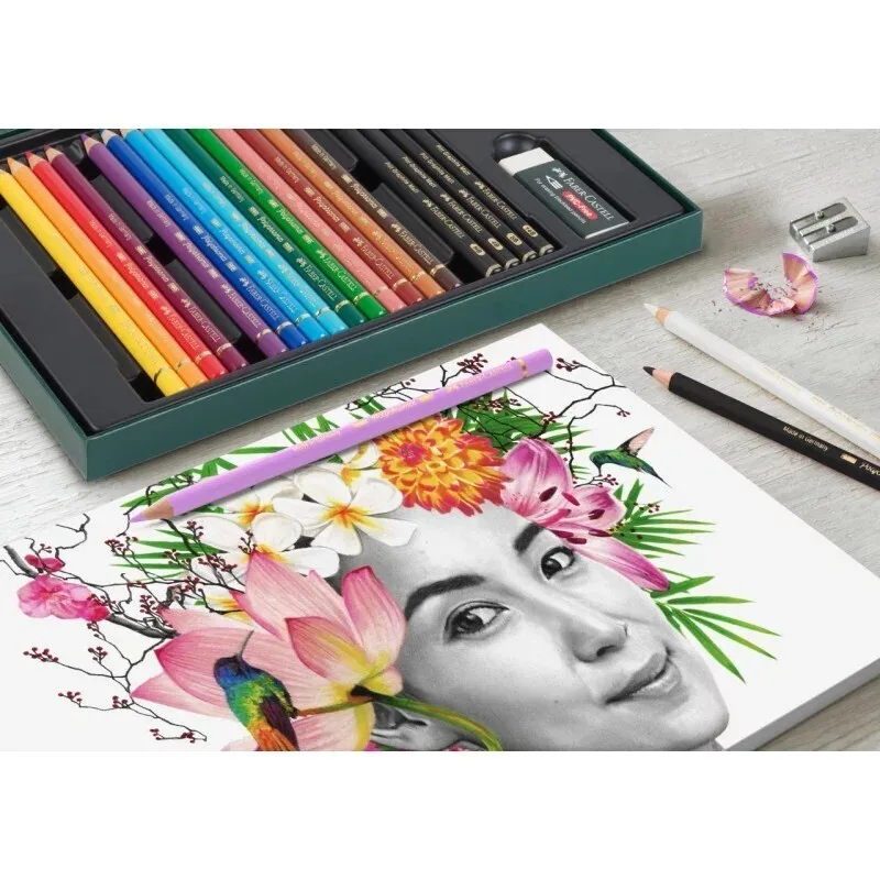 20241016160742_b2bfb3cc Faber-Castell Polychromos Ξυλομπογιές Γκρι Σετ 17τμχ 210052 - Image 1