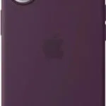 Apple Silicone Case with MagSafe Back Cover Σιλικόνης Plum (iPhone 16) MYY43ZM/A