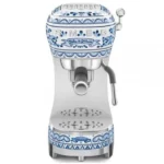 Smeg Μηχανή Espresso 1350W Πίεσης 15bar Mediterranean Blue ECF02DGBEU