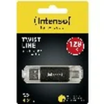 Intenso Twist Line 128GB USB 2.0 Stick Γκρι