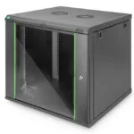 Digitus Επιτοίχια Καμπίνα Rack 9U 60x60x60cm Μαύρο DN-19 09U-6/6-EC-SW