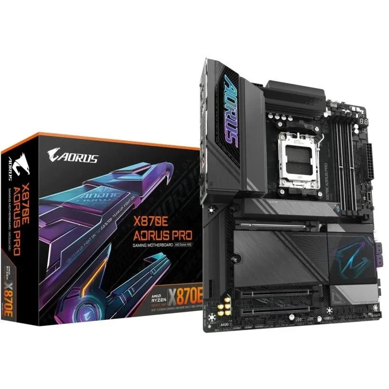 Gigabyte X870E Aorus PRO Wi-Fi Motherboard ATX με AMD AM5 Socket - Image 1