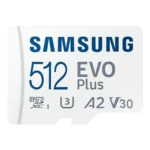 Samsung Evo Plus microSDXC 512GB Class 10 U3 V30 A2 UHS-I με αντάπτορα