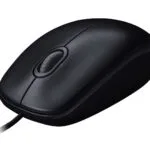 Logitech M90 (910-001793) Ενσύρματο Ποντίκι Dark Grey