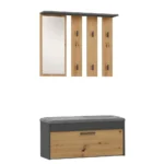 Parma Wardrobe Parma Anthracite Artisan
