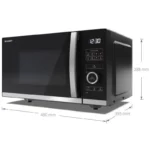 Sharp YC-QS254AE-B Φούρνος Μικροκυμάτων 25lt Μαύρος