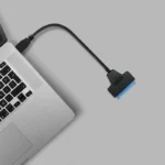 Qoltec Αντάπτορας USB 3.0 to SATA Μαύρο (51855)