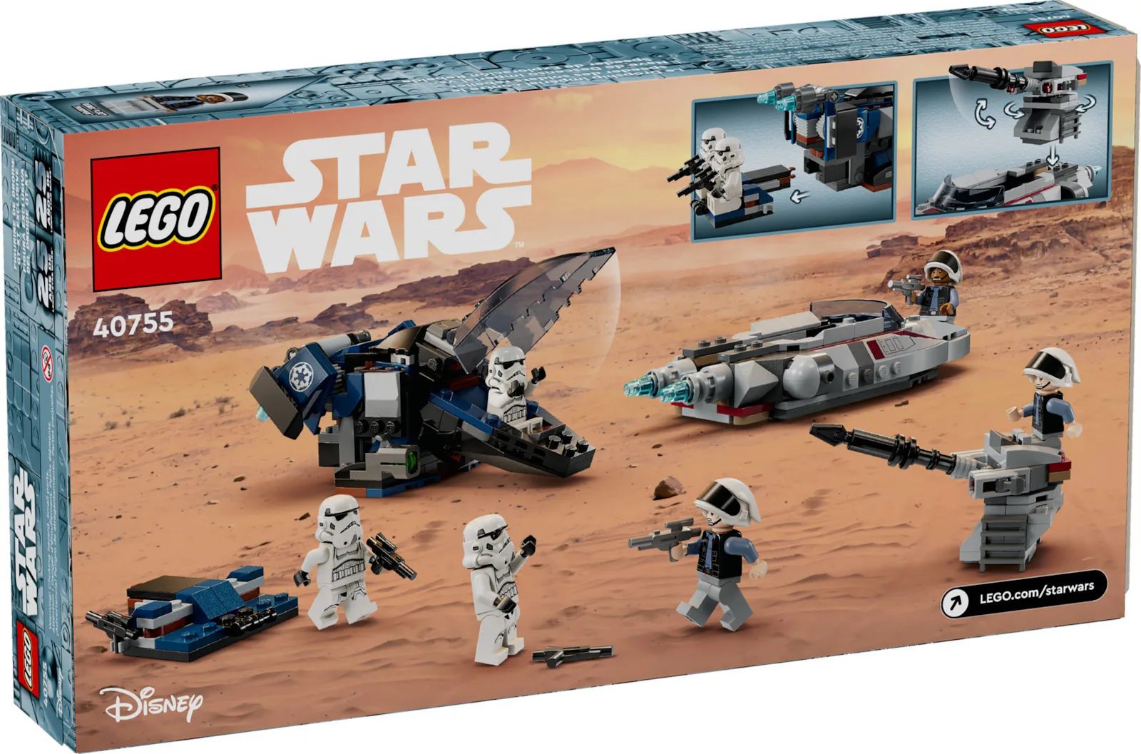 20241021172540_b195669e LEGO Star Wars Imperial Dropship Vs Rebel Scout Speeder για 8+ Ετών 383τμχ 40755 - Image 1