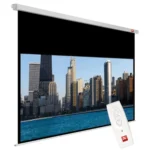 Avtek 1EVE15 Ηλεκτρική Οθόνη Προβολής Projector Τοίχου Video με Λόγο Εικόνας 4:3 260x195cm