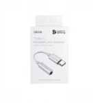 Samsung Μετατροπέας USB-C male σε 3.5mm female Λευκό 1τμχ (GP-TGU023AEAWW)