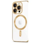 Tech-Protect Magflex Back Cover Tempered Glass Shiny Gold (iPhone 16 Pro) 123494