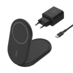 Belkin Ασύρματος Φορτιστής Qi2 και Καλώδιο USB-C 15W Power Delivery Μαύρος (BoostCharge Qi2)