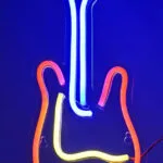 Active Jet Neon Διακοσμητικό Φωτιστικό LED RGB 17.6εκ. AJE-NEON GITARA