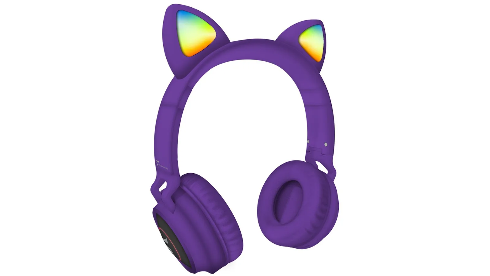 20241025132210_437d541e Techmade Ασύρματα / Ενσύρματα On Ear Ακουστικά Μωβ - Image 1