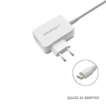 Qoltec USB-C Universal Φορτιστής Laptop 65W 5V 25A με Αντάπτορα Τροφοδοσίας (51039)