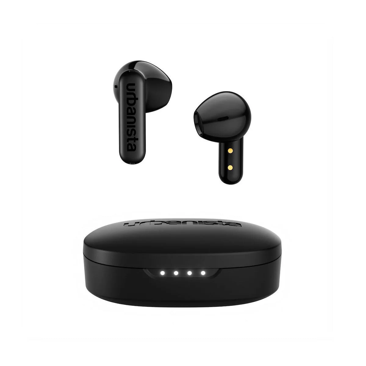Urbanista Copenhagen 2 Earbud Bluetooth Handsfree Ακουστικά με Αντοχή στον Ιδρώτα και Θήκη Φόρτισης Midnight Black - Image 1