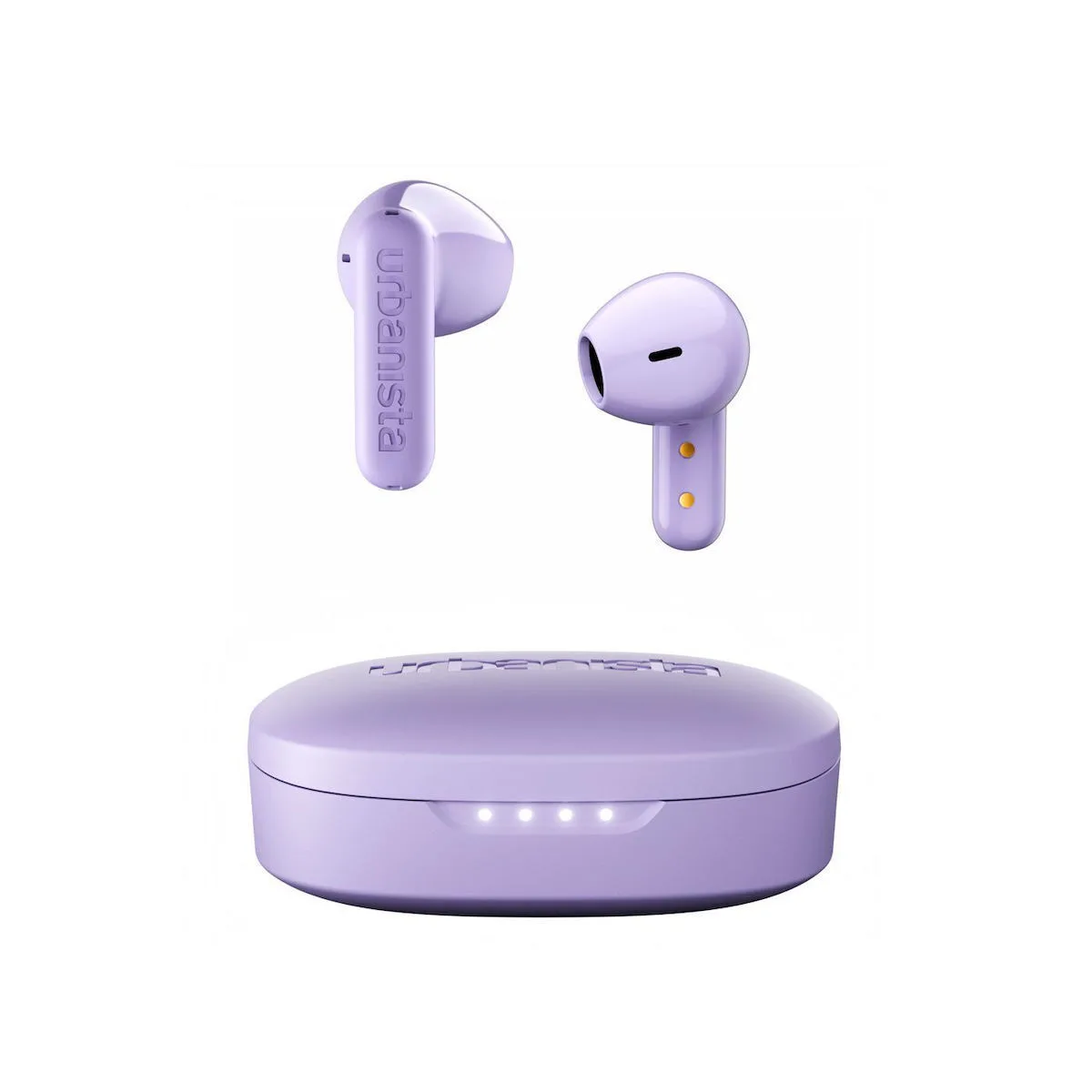 Urbanista Copenhagen 2 Earbud Bluetooth Handsfree Ακουστικά με Αντοχή στον Ιδρώτα και Θήκη Φόρτισης Lavender Purple - Image 1