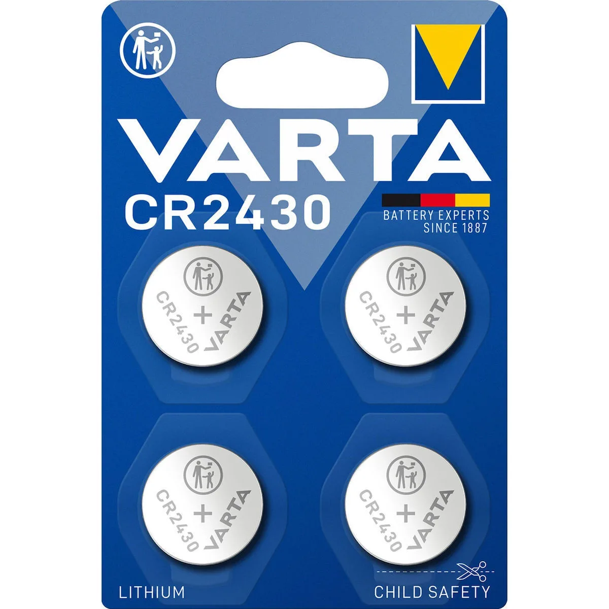 20241029122558_varta_mpataries_lithiou_rologion_cr2430_4tmch Varta Μπαταρίες Λιθίου Ρολογιών CR2430 4τμχ - Image 1
