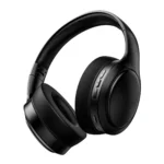 Boompods HP2BLK Ασύρματα Bluetooth On Ear Ακουστικά με 50 ώρες Λειτουργίας Μαύρα