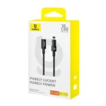 Baseus Gem USB-C to Lightning Cable 20W Μαύρο 1m P10373001111-00