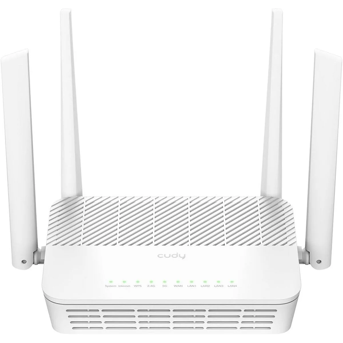 Cudy WR3000 White v1 Ασύρματο Router Wi‑Fi 5 με 4 Θύρες Gigabit - Image 1
