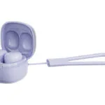 Canyon OnGo 4 Mini In-ear Bluetooth Handsfree Ακουστικά με Θήκη Φόρτισης Μωβ