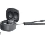 Canyon OnGo 4 Mini In-ear Bluetooth Handsfree Ακουστικά με Θήκη Φόρτισης Γκρι