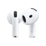 Apple AirPods 4 with Active Noise Cancellation Earbud Bluetooth Handsfree Ακουστικά με Αντοχή στον Ιδρώτα και Θήκη Φόρτισης Λευκά